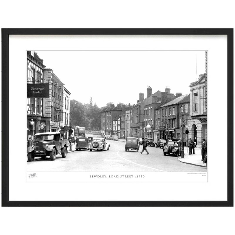 Bewdley, Load Street C1950 by Francis Frith - Single Picture Frame Print, 45cm H x 60cm W x 2.3cm D