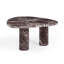 Grande table basse rouge Colet Levanto