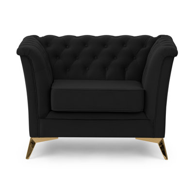 Whitby Velvet Chesterfield Chair