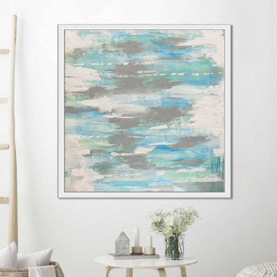 « blue regard (square) » par cassie studios-print