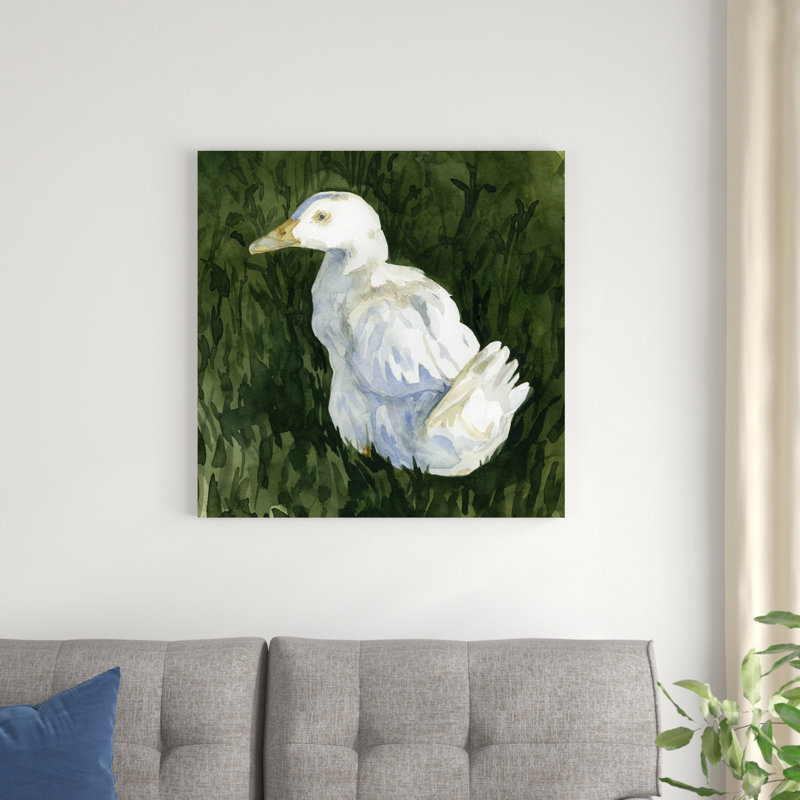 Canard solitaire II, H 30 po x l 30 po