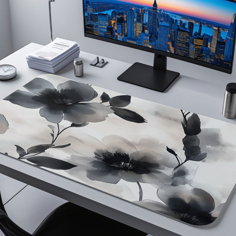 Polyester Desk Pad, 14.4x12.1