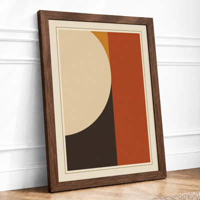 Curved Geometry Mid-Century - Print