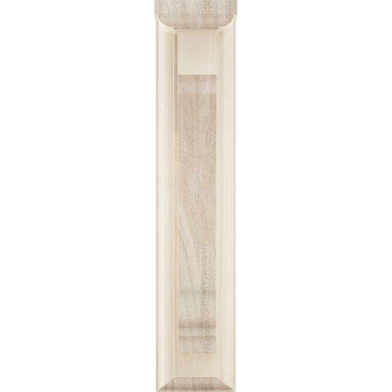 Support en bois Thompson, Hévéa, H 12 po x l 2,5 po x P 8 po