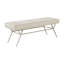 Banc contemporain tapissier Beige