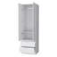 Armoire 2 tiroirs blanche 2 tiroirs-735025046