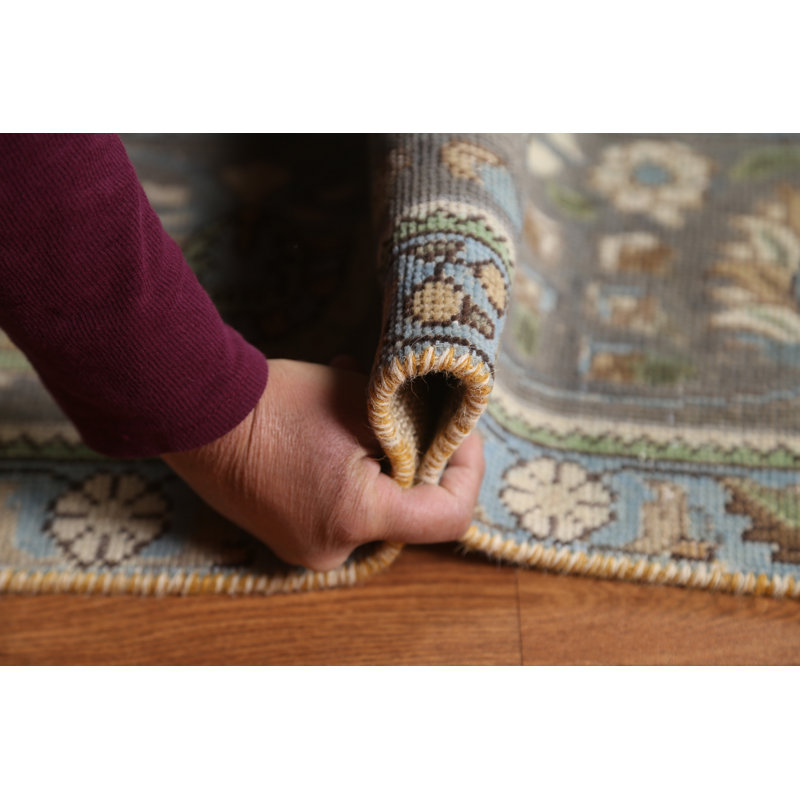 One-of-a-Kind 7'11" X 11'1" 1960s Wool Area Rug in