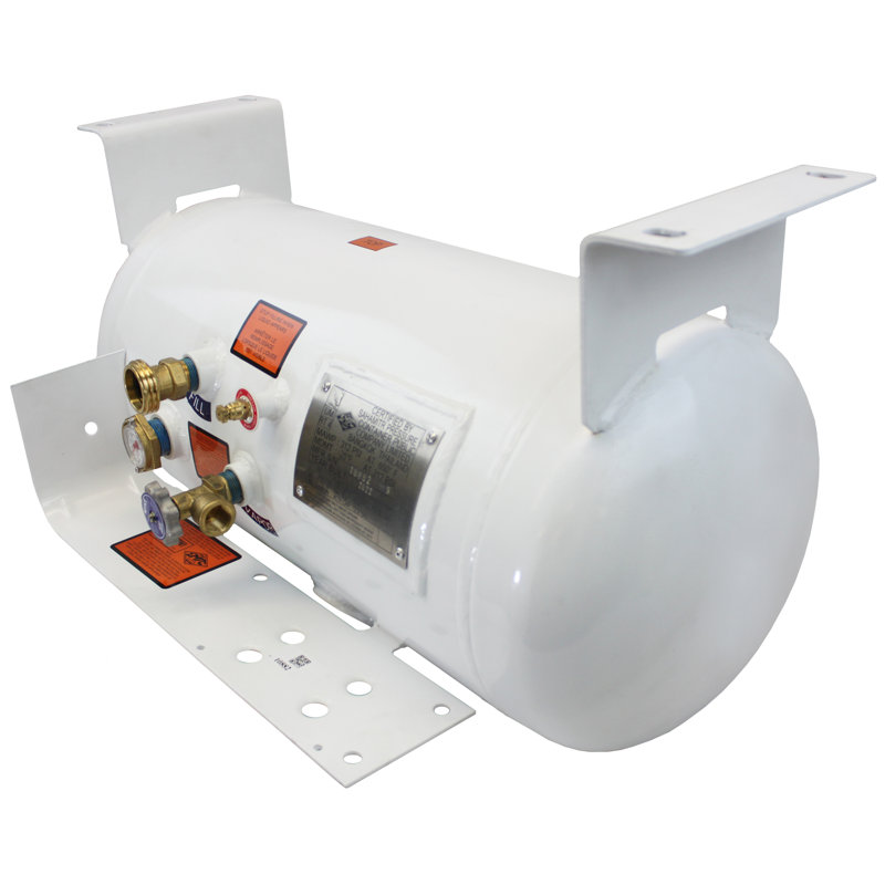 Remorque de bouteille de propane horizontale 12,2 gallons Flame King ASME