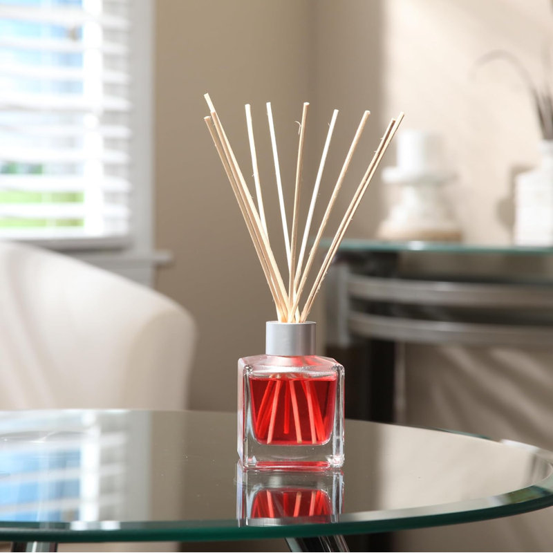Hosley 9 Inch Long Rattan Diffuser Reeds Set of 6 Packages Total 60 Reeds. Ideal Gift and for Use with Hosley Diffuser Glass Bottles Diffuser Refills Spa and Aromatherapy