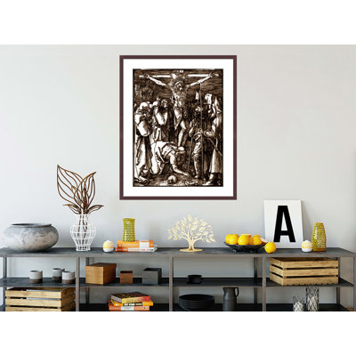 «The Crucifixion» par Albrecht Dürer, impression giclée sur cadre