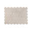 Biscuit Cotton Polka Dots Area Rug in White/Pink