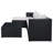 Oxley 3 - Person Patio Conversation Set with Cushions-1655596326