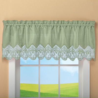 Cantonnière de couleur unie 59,5 po Norvan