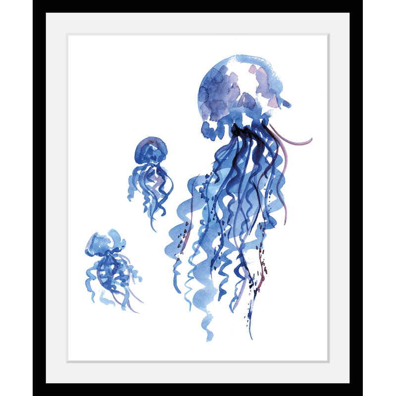 Jellyfish - Single Picture Frame Print
