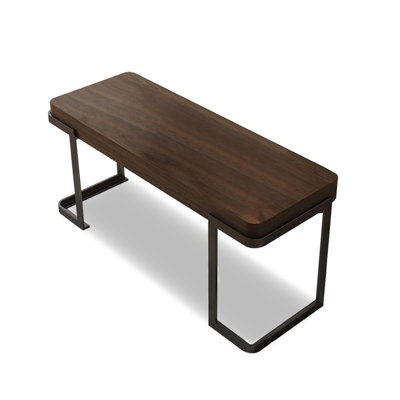 Bureau en bois massif noyer Minimalist