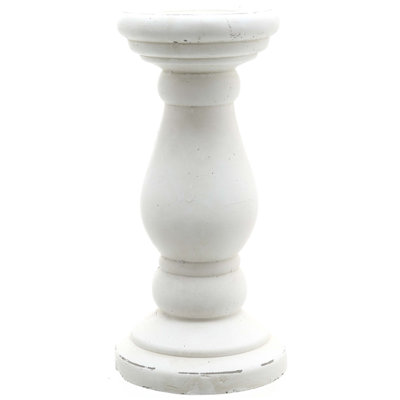 Wood Tabletop Candlestick