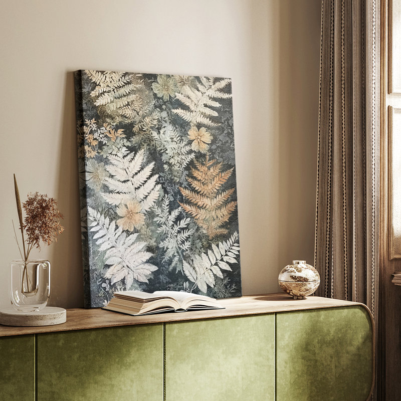 Série WORRIS de la série DORGXWV - Toile tendue avec châssis Premium - Prêt à être accroché, H 18 po x l 12 po