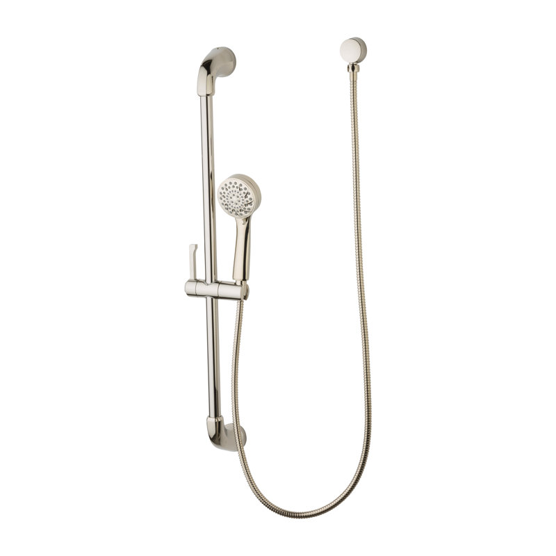 Pomme de douche multifonctionnelle, Nickel poli