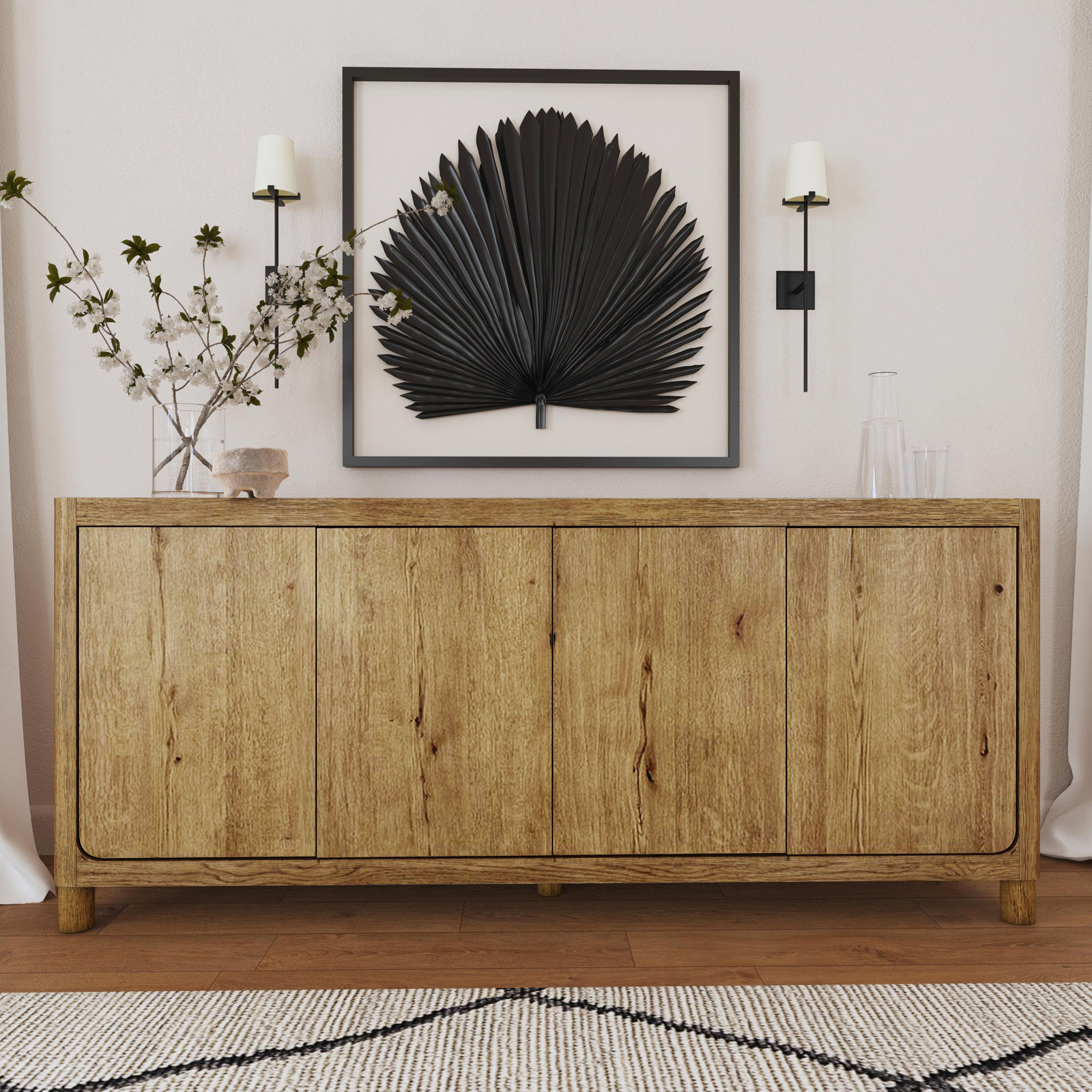 Lowell Sideboard, Light Brown