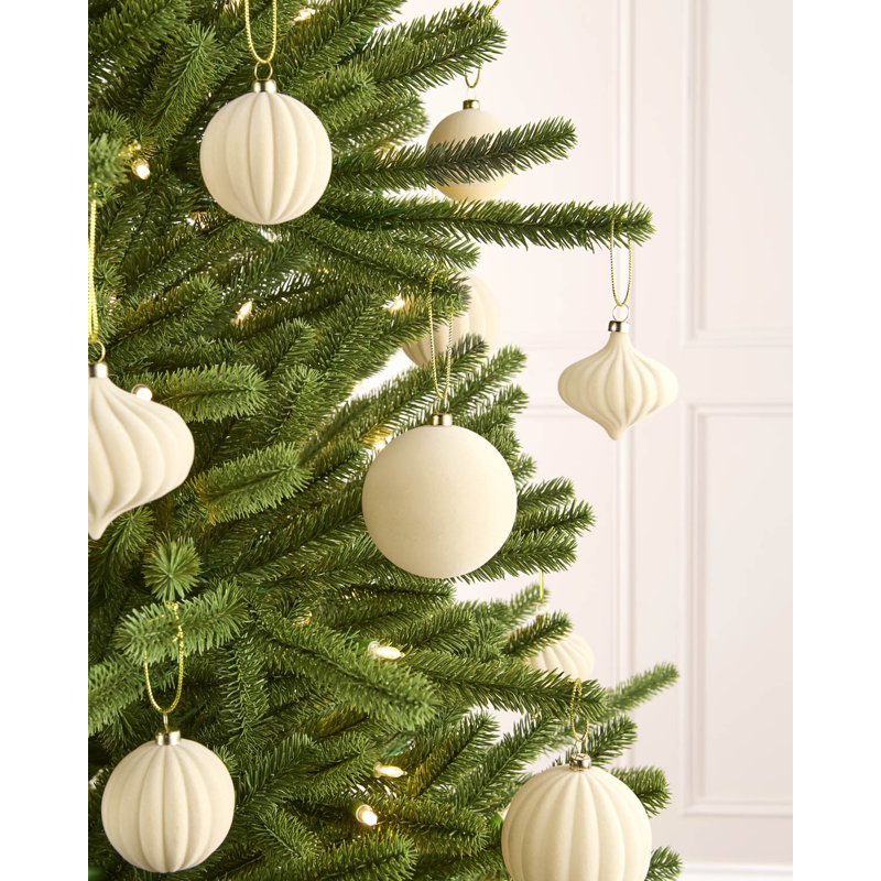 25 cm Polystyrene Shatterproof Bauble, latte
