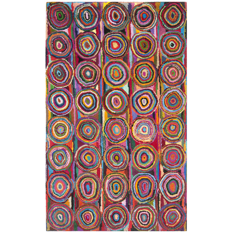 Anaheim Hand Tufted Cotton Geometric Rug