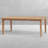 Teak Rectangular Farm Table - Natural Teak