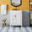 Meuble-lavabo de style français élégant avec lavabo en céramique-1569343344