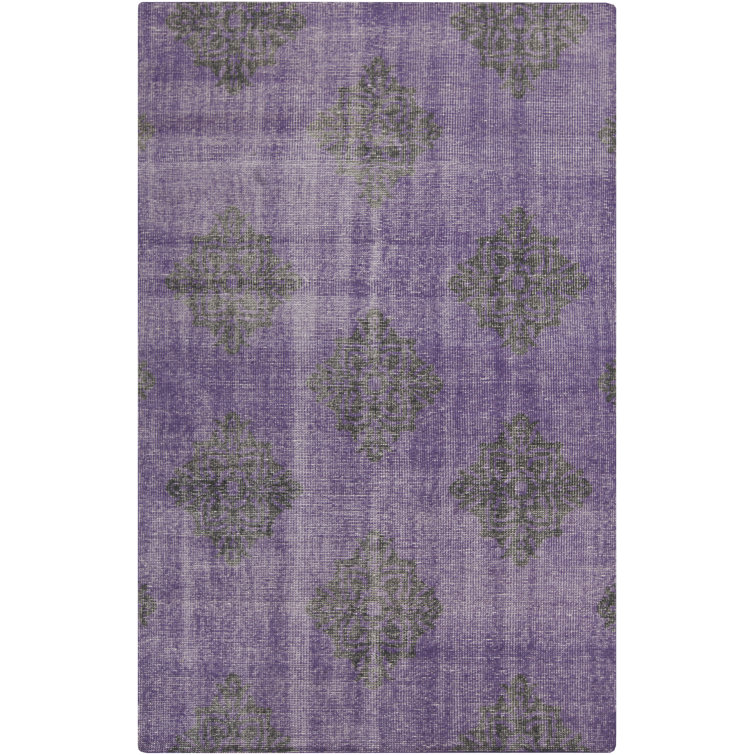 Adnan Wool Damask Indoor Rug