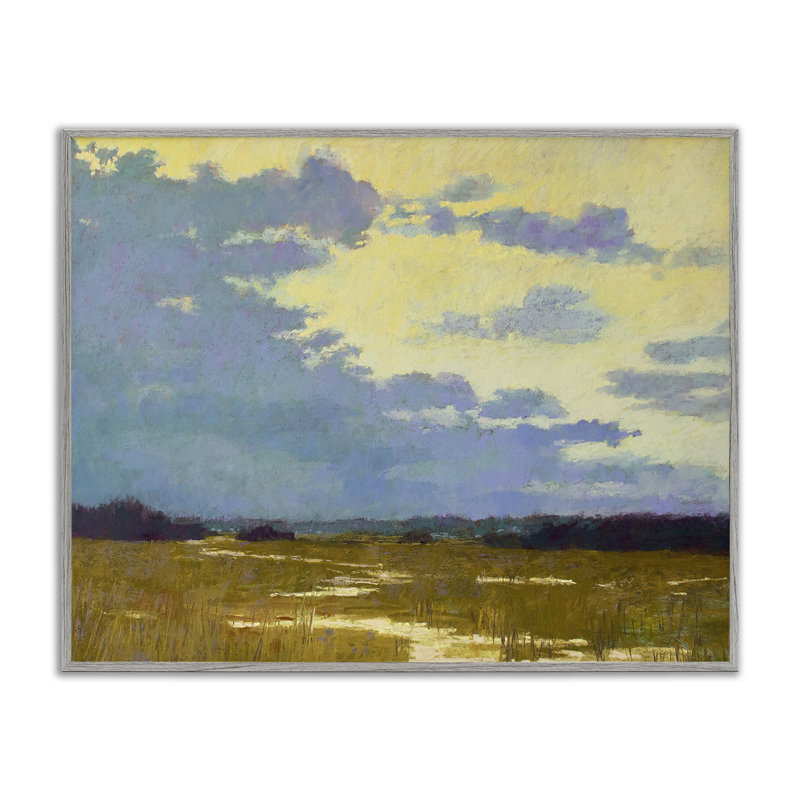  «Rustic Country Clouds», estampe numérique par Carol Strock Wasson, H 16 po x l 20 po, Estampe numérique Farmhouse