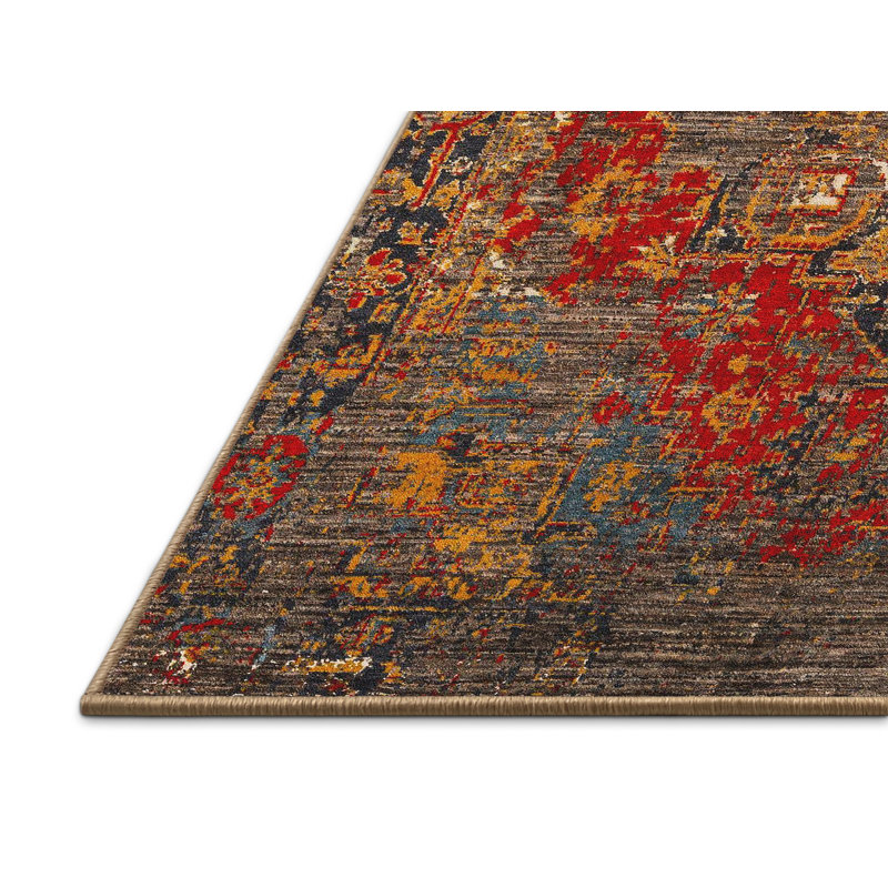 Tapis abstrait moderne 5088, Rectangle 2 pi x 4 pi