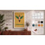 Hummingbird Deco Art Deco - Wrapped Canvas-386599140-386599139