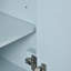Meuble-lavabo avec tablette réglable en hauteur