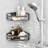 Flex Adhesive Plastic Shower Basket-90580936