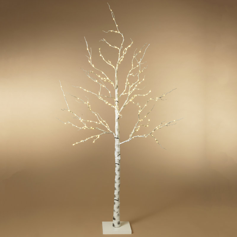 Birch 7' Electric Lighted Tree
