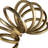 Hayslett Modern Metal Slinky Ring Decorative Sculpture - 11" x 5" x 6"-291613409