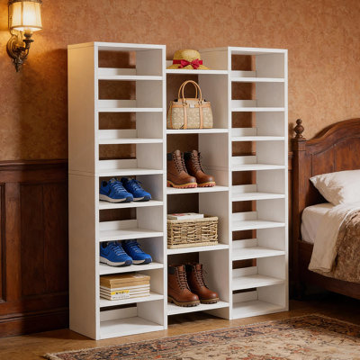 Rangement, range-chaussures, range-chaussures, présentoirs autoportants