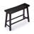 Colynn Saddle Seat Bench with Angled Frame, Sandblasted Acacia Wood-1811879362
