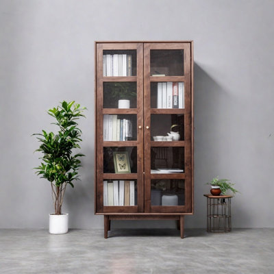 Modern large capacity storage bookcase