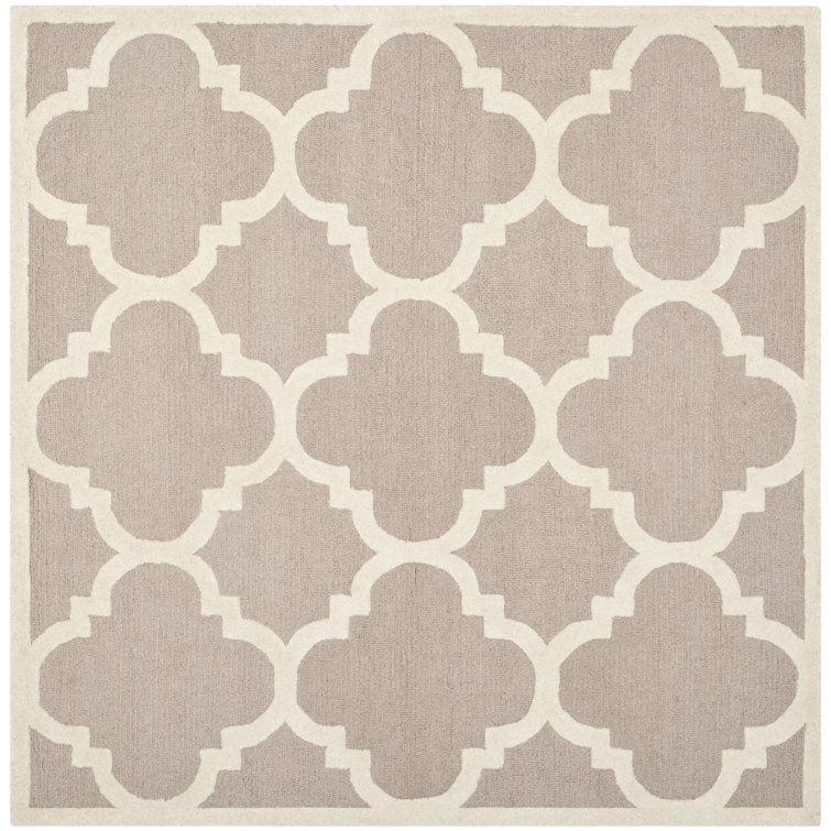 Cannen Hand Tufted Wool Geometric Rug
