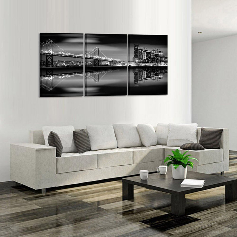 3 Piece Wrapped Canvas Wall Art