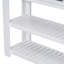 Élégante console d'entrée avec 4 tiroirs et 2 tablettes, idéale pour les vestibules, les salons et plus encore-1653748667