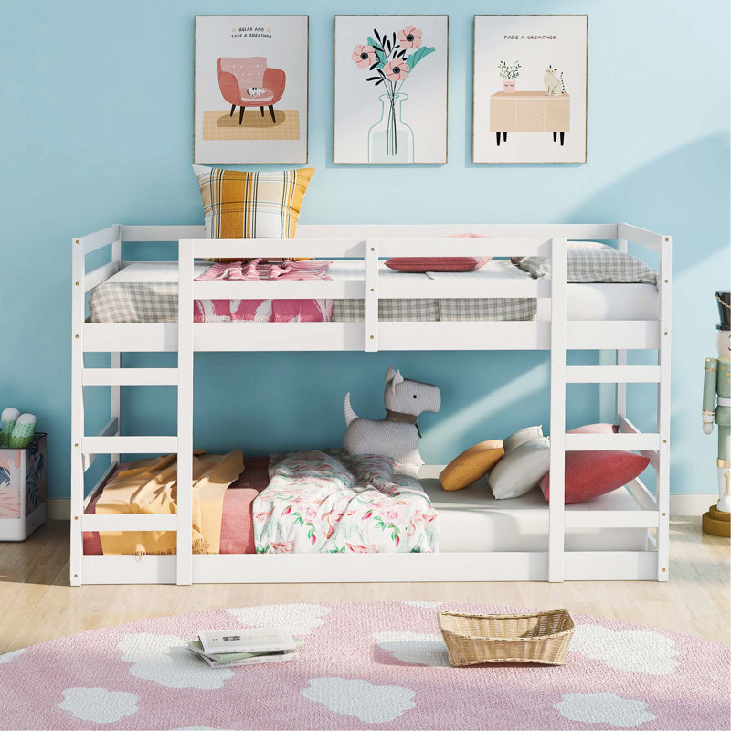 Lit superposé standard Fotheringham par Harriet Bee, Simple, Blanc