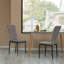 Chaise parsons capitonnée en velours-2024257697