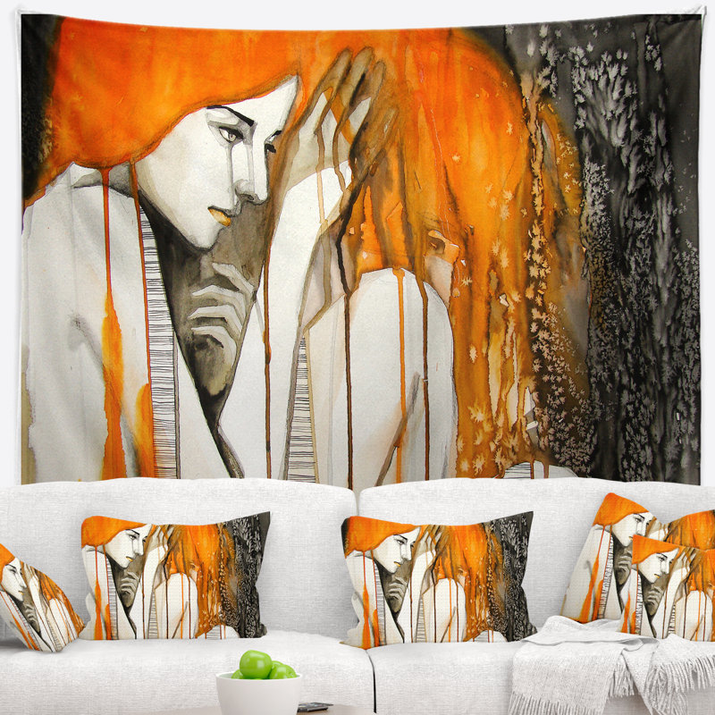 Polyester Tapestry, 32" H x 39" W