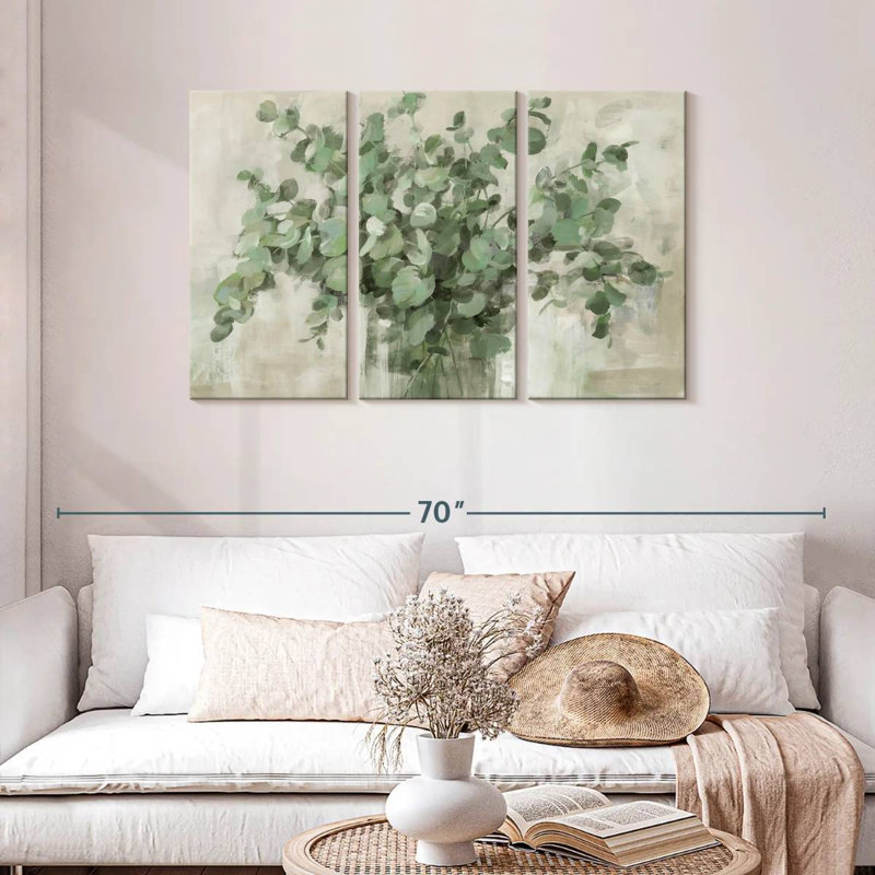 Harnek Scented Eucalyptus Neutral, 28" H x 45" W