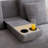 Convertible Sleeper Sofa Couch,Multifunctional Double Folding Sofa Bed,Storage Ottoman And Sofa Arm With  Box And Drawer, Drop Down Table With 2Cup Holders For Living Room,Apartment,Office,Grey