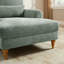 Chaise longue rembourrée avec dossier réglable Jazier-1975214650