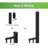 Versarail Post Extension Kit-70446285