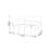 Minimal Flannelette Sofa 37.79'' Sofa