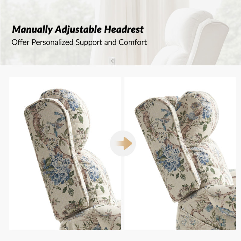 Fauteuil inclinable électrique Power Lift Assist, Oiseau